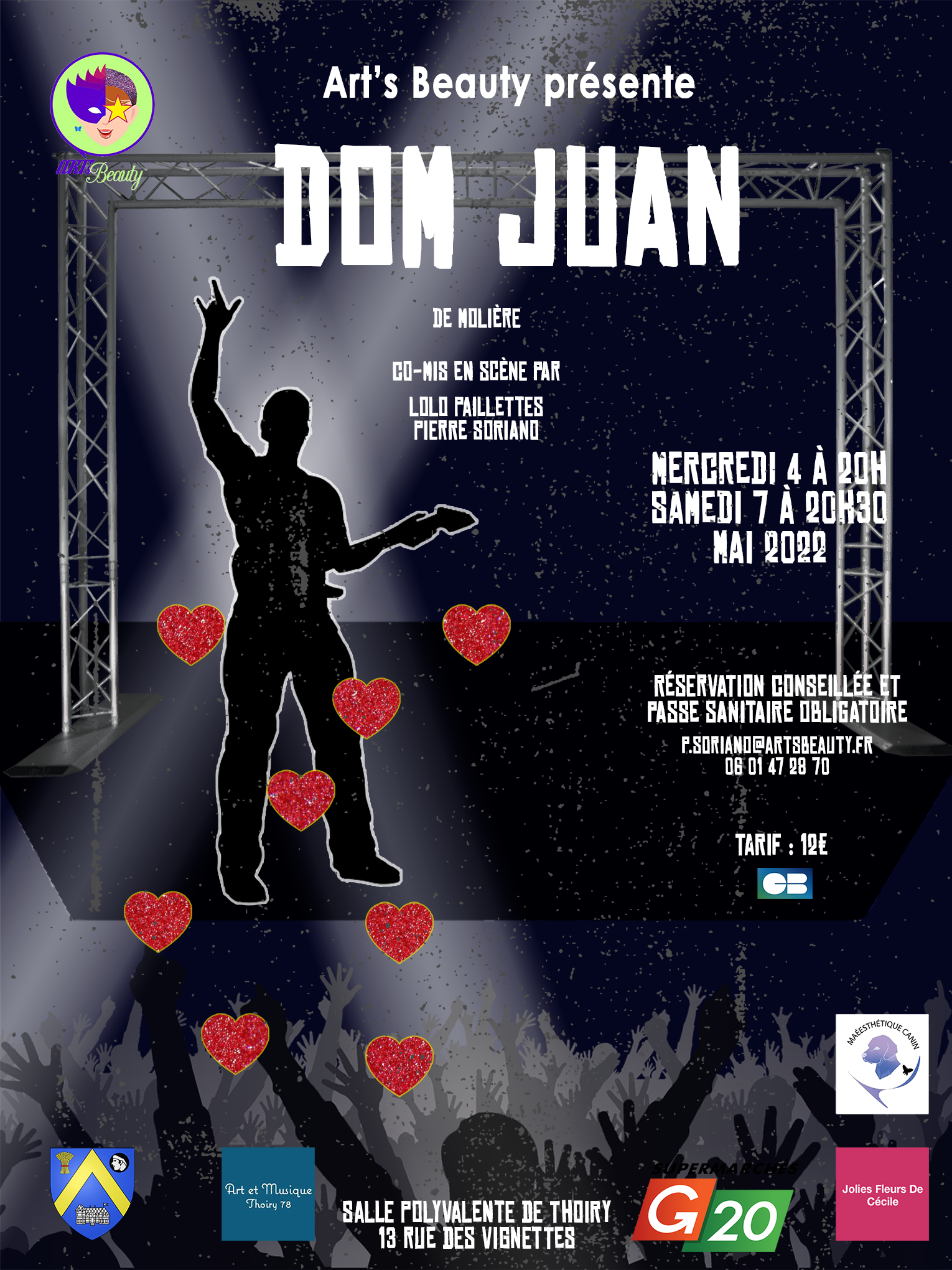 Affiche don juam portrait lger